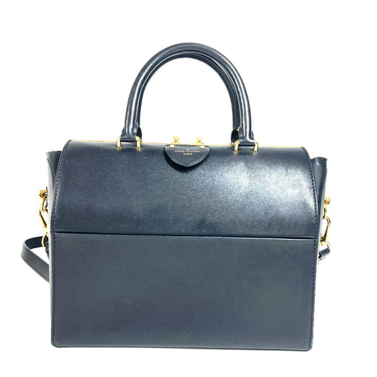LOUIS VUITTON M53041 Speedy Doctor 25 กระเป๋า 2WAY Shoulder Bag กระเป๋าสะพายข้าง กระเป๋าถือ หนัง ยูนิเซ็กส์ สีดำ