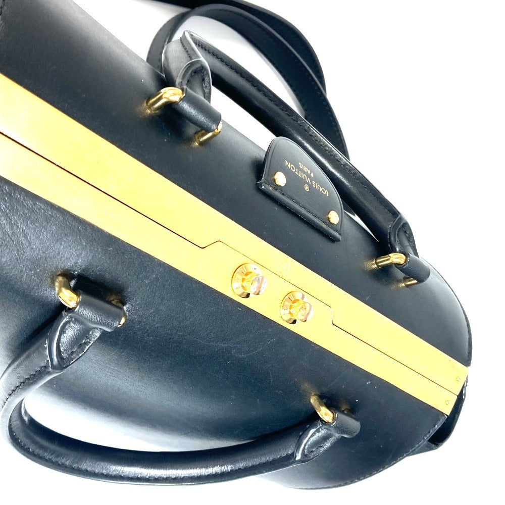LOUIS VUITTON M53041 Speedy Doctor 25 Bag 2WAY bag Shoulder Bag Crossbody Hand Bag Leather Black Used