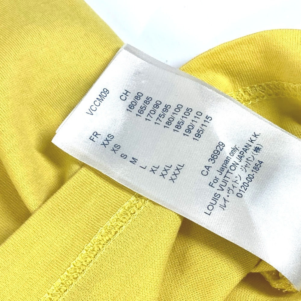 LOUIS VUITTON ロゴ LVサークル アパレル トップス Tシャツ RM191Q 半袖Tシャツ コットン メンズ イエロー