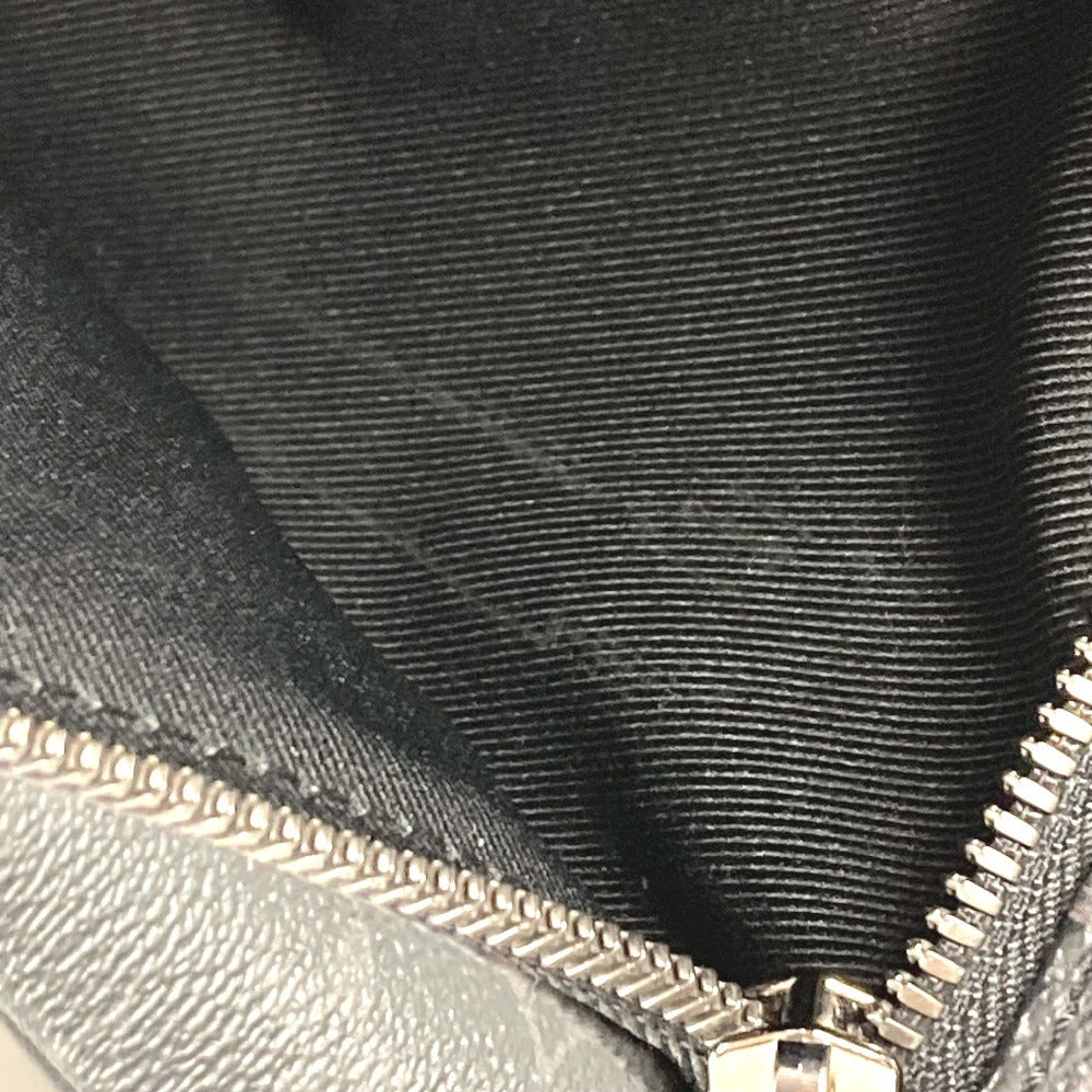 LOUIS VUITTON M46255 Monogram Eclipse District PM NV3 Bag Crossbody Flap Shoulder Bag Monogram Eclipse Canvas Unisex Black