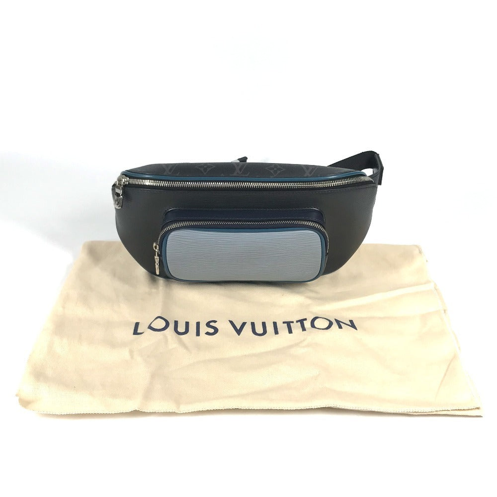 LOUIS VUITTON M53420 エピ モノグラムエクリプス バムバッグ クロス カバン ショルダーバッグ ウエストバッグ ボディバッグ エピレザー ユニセックス ネイビー