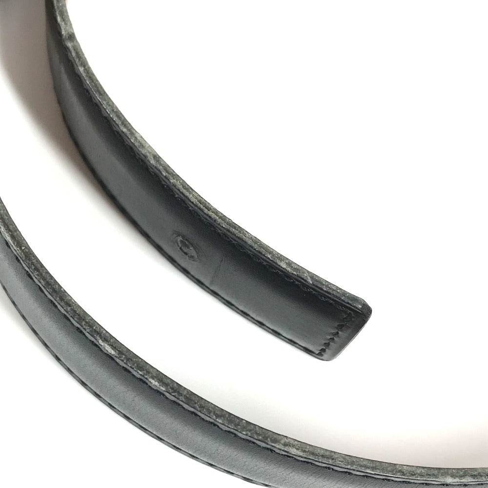 HERMES Belt Only, Bottoms Belt, Leather Belt, Women's, Black