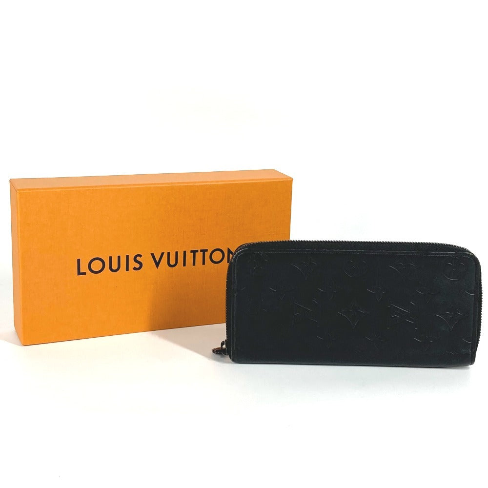 LOUIS VUITTON M62902 モノグラムシャドウ ジッピーウォレットヴェルティカル ラウンドファスナー ロングウォレット 長財布 モノグラムシャドウレザー ユニセックス ノワール ブラック
