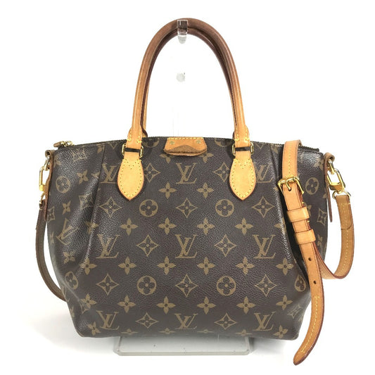 LOUIS VUITTON M48813 Monogram Turen PM Turen PM Bag Tote Bag 2WAY Bag Shoulder Bag Crossbody Handbag Shoulder Bag Monogram Canvas Unisex Brown