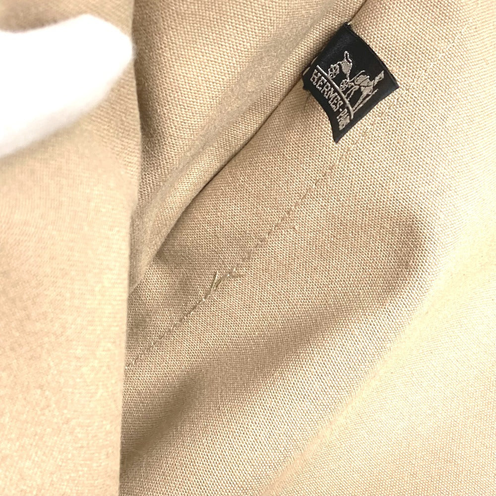 HERMES Tapidocell Bolso grande extra grande con solapa Bolso de mano Algodón Unisex Azul marino