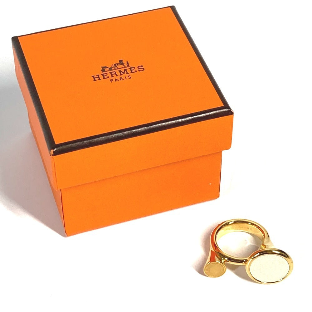 HERMES Cor Ring Accessories Rings Metal Unisex Gold