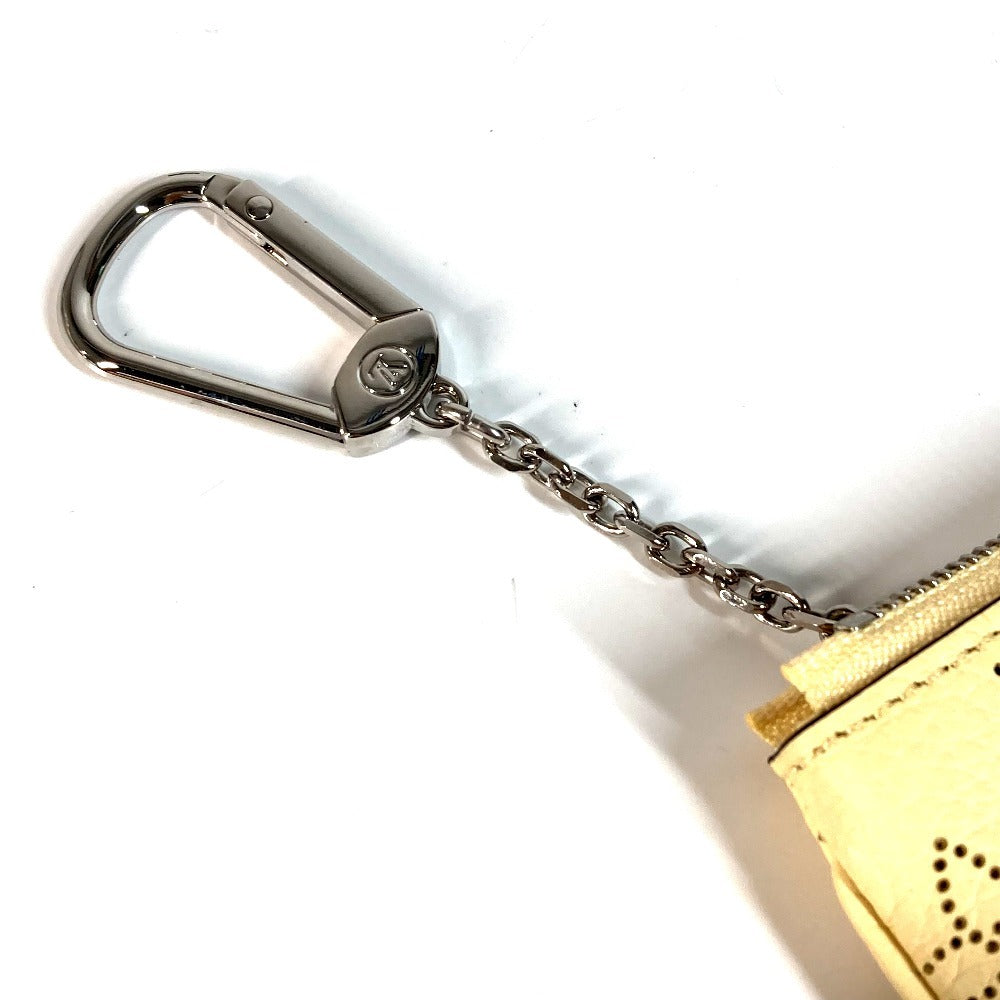 LOUIS VUITTON M81516 モノグラムマヒナ ポシェット・クレ 財布 コンパクトウォレット 小銭入れ キーホルダー付き 日本限定カラー コインケース モノグラムマヒナレザー ユニセックス バナナ イエロー