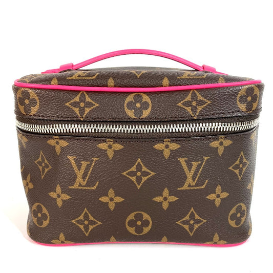 Louis Vuitton M12650 Monogram Nice Mini Vanity Bag Box Beg Bag Bag Monogram Canvas Ladies Pondicherry Pink Pink