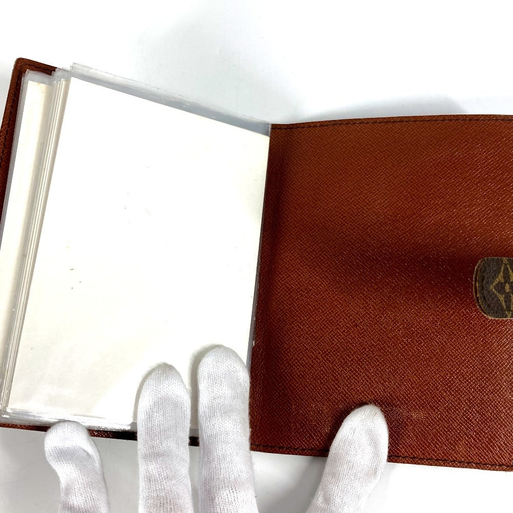 LOUIS VUITTON M58817 モノグラム 旧型 ポシェット フォトケース ポケット付き 写真 フォト 手帳カバー モノグラムキャンバス ユニセックス ブラウン