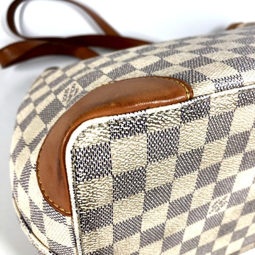 LOUIS VUITTON N51206 Damier Azur Hampstead MM Hampstead MM Bag Tote Bag Shoulder Bag Damier Azur Canvas Women's White