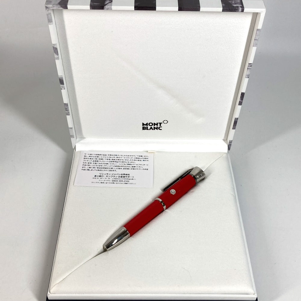 MONTBLANC Great Characters James Dean ลูกลื่น เครื่องเขียน ปากกาลูกลื่น โลหะ ยูนิเซ็กส์ สีแดง