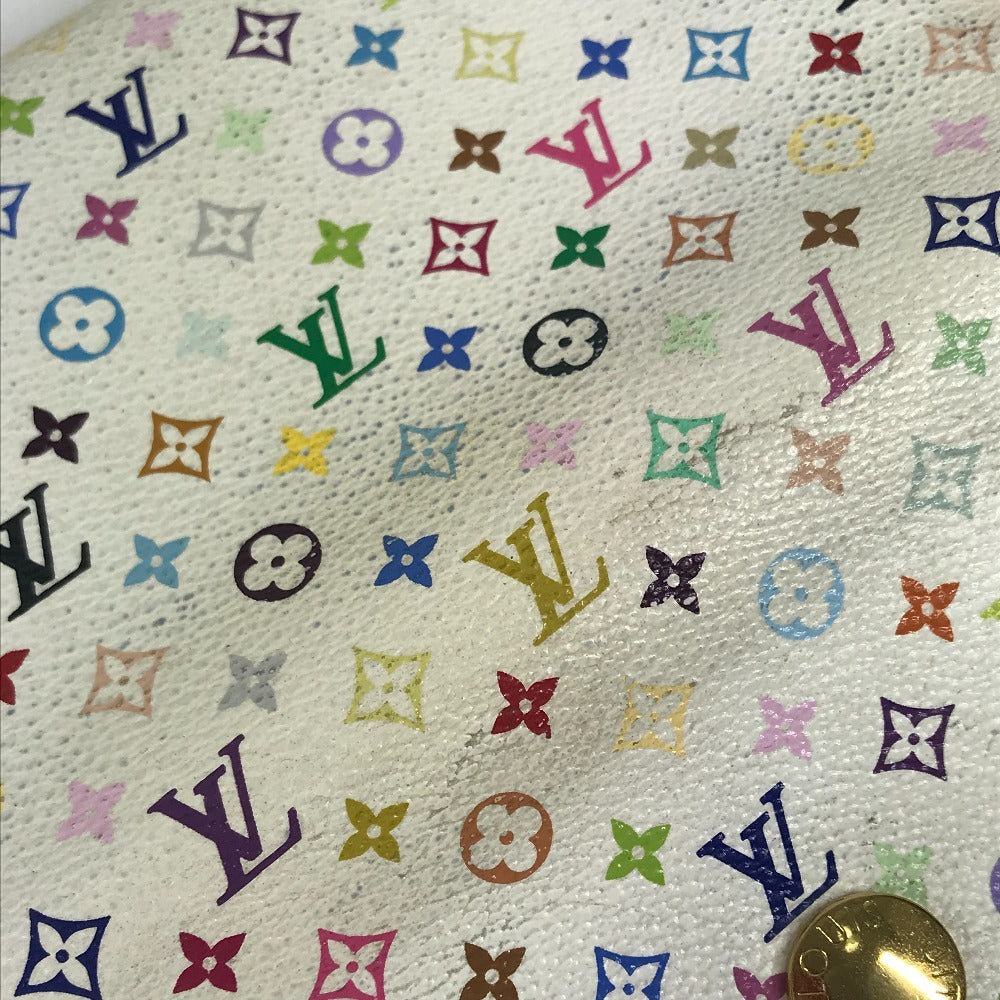 LOUIS VUITTON M93744 モノグラムマルチカラー ポルトフォイユ・サラ リッチ ロングウォレット フラップ 長財布 モノグラムマルチカラーキャンバス ユニセックス ブロン ホワイト
