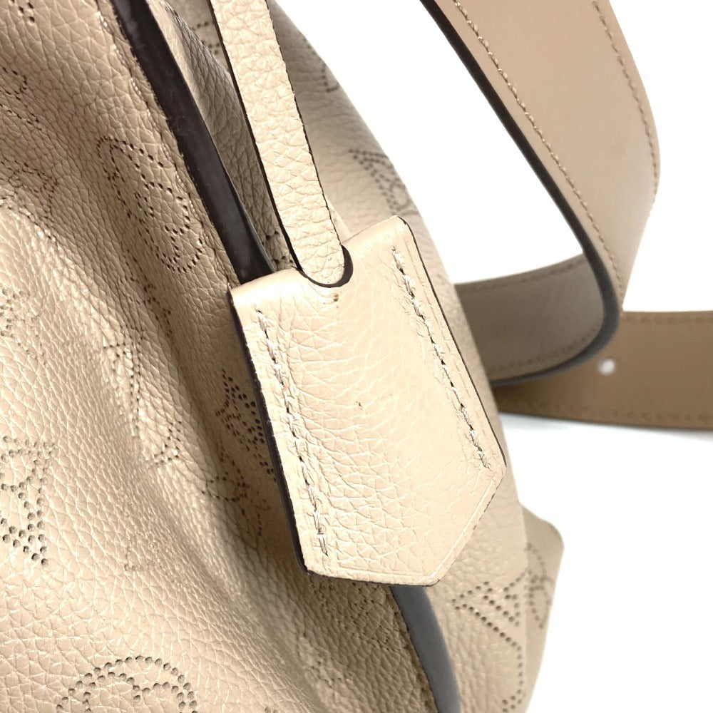 LOUIS VUITTON M55799 モノグラムマヒナ ムリア カバン 2WAYバッグ 斜め掛け ハンドバッグ ショルダーバッグ モノグラムマヒナレザー レディース ガレ ベージュ