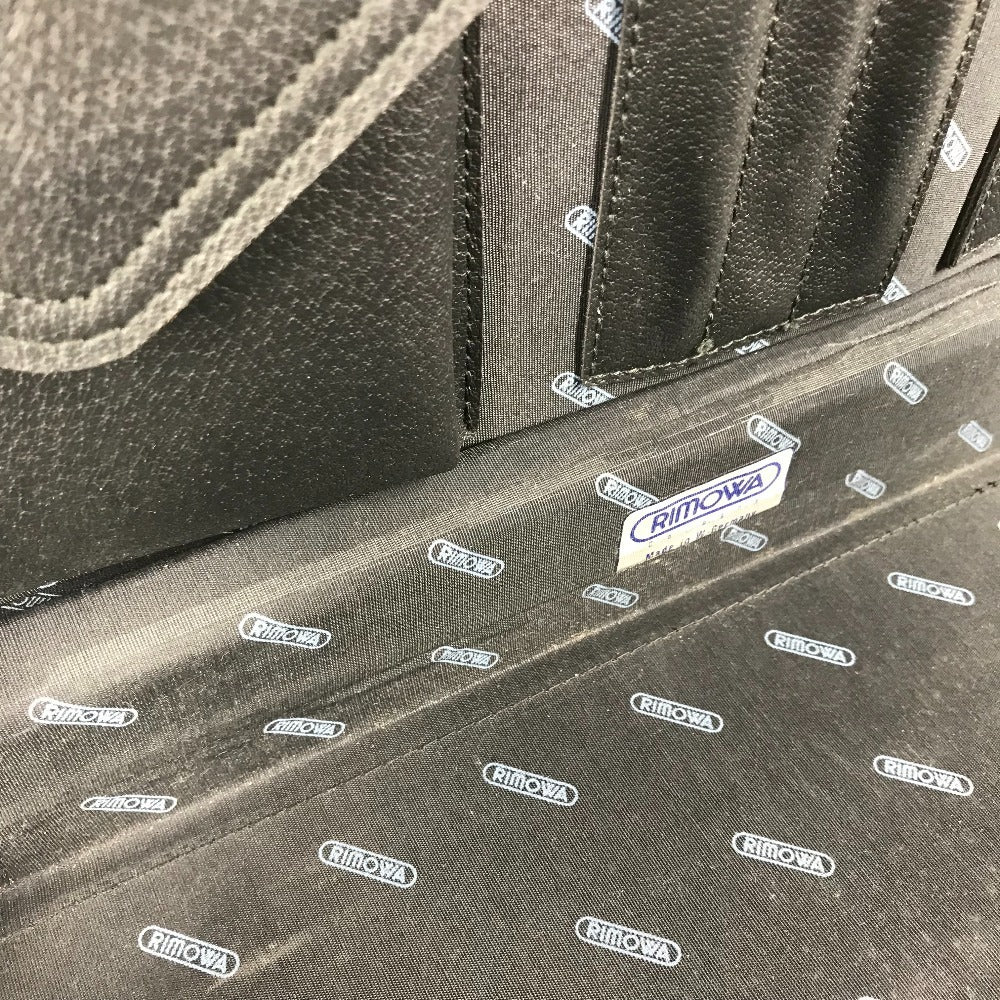 RIMOWA Business Bag with Dial Lock, Attache Case, Briefcase, Handbag, Trunk, Aluminum, Men's, Silver