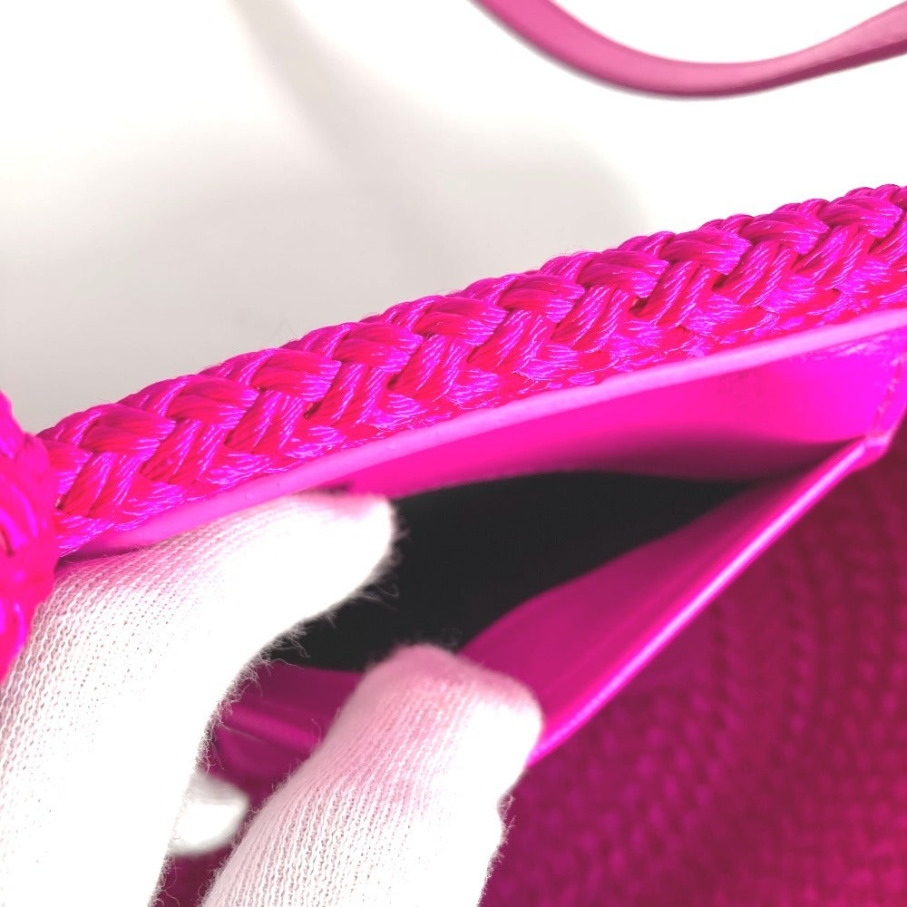 BALENCIAGA 695612 2WAYバッグ トートバッグ IBIZA イビザ スモール バスケット カバン ショルダーバッグ 斜め掛け ハンドバッグ ナイロン レディース ピンク