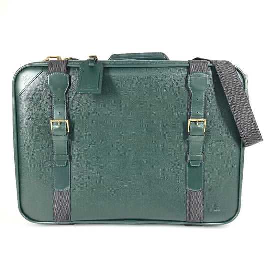LOUIS VUITTON M30094 タイガ サテライト53 サテライト 53 旅行バッグ トラベルバッグ カバン スーツケース 2WAYバッグ ショルダーバッグ ボストンバッグ タイガレザー レディース エピセア グリーン