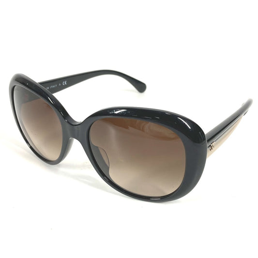 CHANEL 5312-A バイカラー CC ココマーク ロゴ めがね メガネ アイウェア 眼鏡 サングラス プラスチック レディース ブラック系×ブラウン系