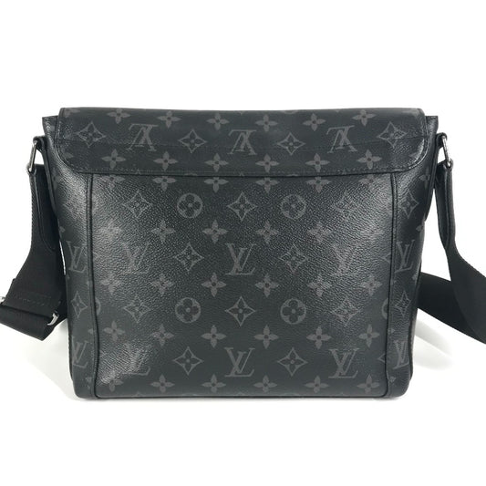 LOUIS VUITTON M40565 モノグラムエクリプス メッセンジャー・エクスプローラーPM カバン メッセンジャーバッグ 斜め掛け フラップ ショルダーバッグ モノグラムエクリプスキャンバス ユニセックス ブラック