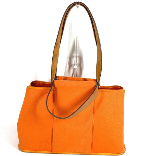 HERMES カバックエランPM カバックエラン PM ショルダーバッグ カバン 肩掛け トートバッグ キャンバス/レザー レディース オレンジ
