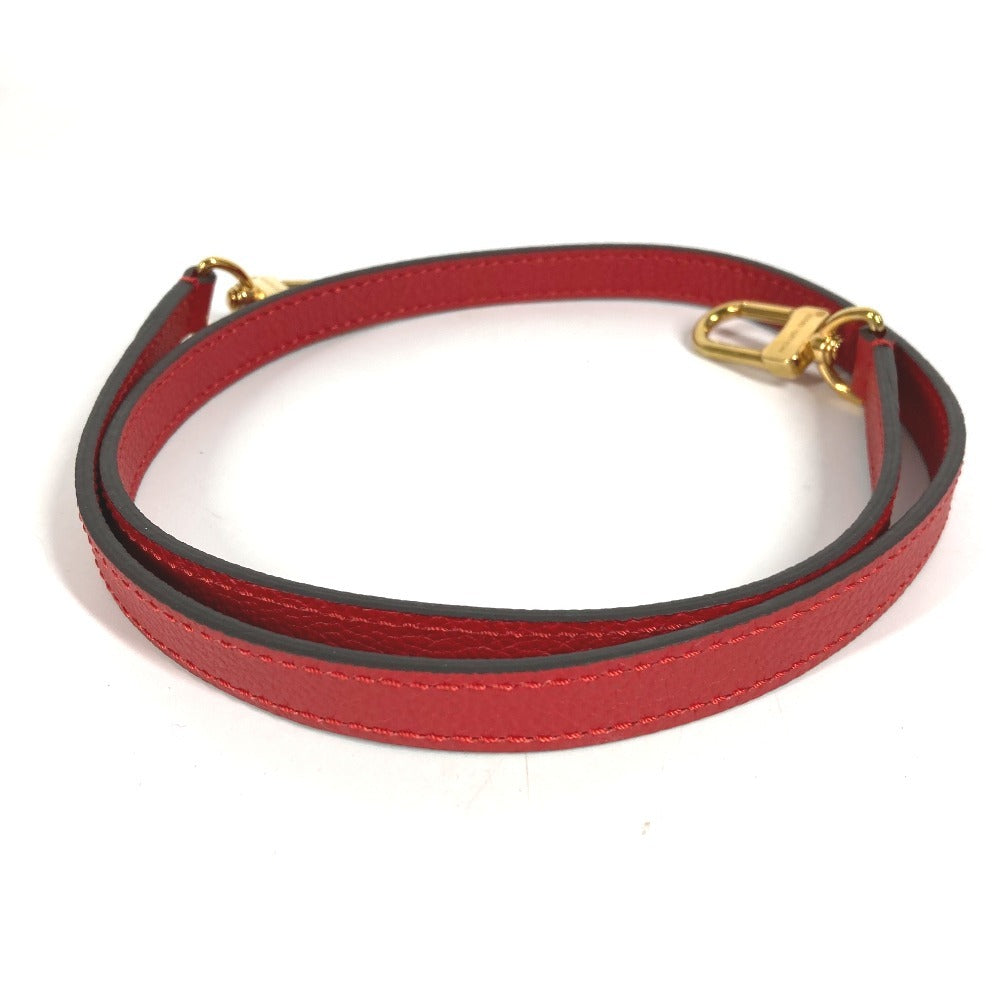 LOUIS VUITTON 不明 ショルダーストラップ 調整不可 付属品 アクセサリー ショルダーストラップ レザー ユニセックス レッド