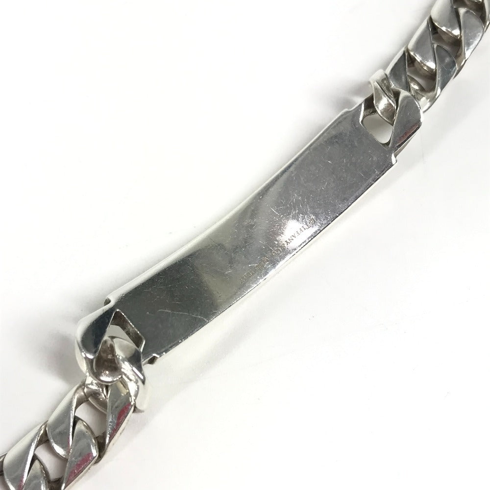 TIFFANY&Co. IDプレート ロゴ アクセサリー ジュエリー ブレスレット SV925 ユニセックス シルバー
