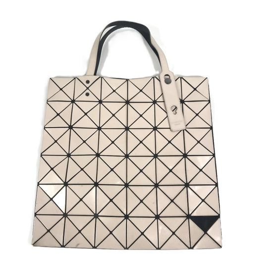 ISSEY MIYAKE BAOBAO Tote Bag, Shoulder Bag, PVC, Unisex, Beige