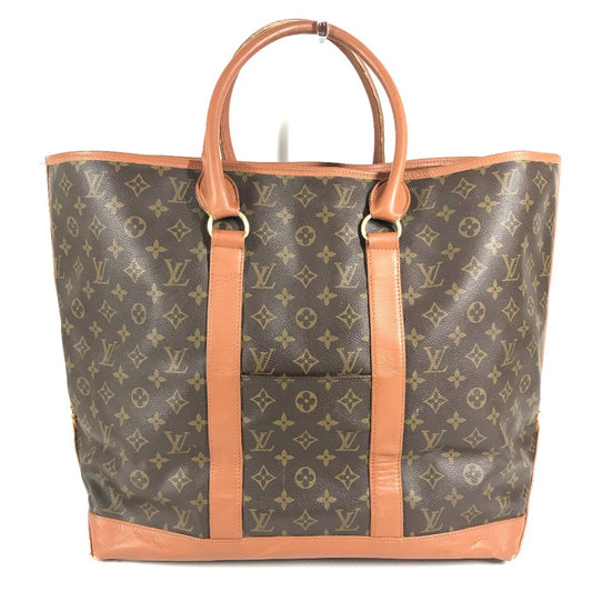 LOUIS VUITTON M42420 モノグラム サック ウィークエンドGM サックウィークエンドGM トートバック カバン ボストンバッグ ショルダーバッグ モノグラムキャンバス ユニセックス ブラウン
