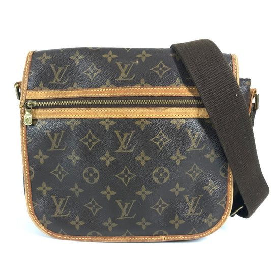 LOUIS VUITTON M40106 モノグラム ボスフォール PM ボスフォールPM 斜め掛け カバン フラップ 肩掛け ショルダーバッグ モノグラムキャンバス ユニセックス ブラウン