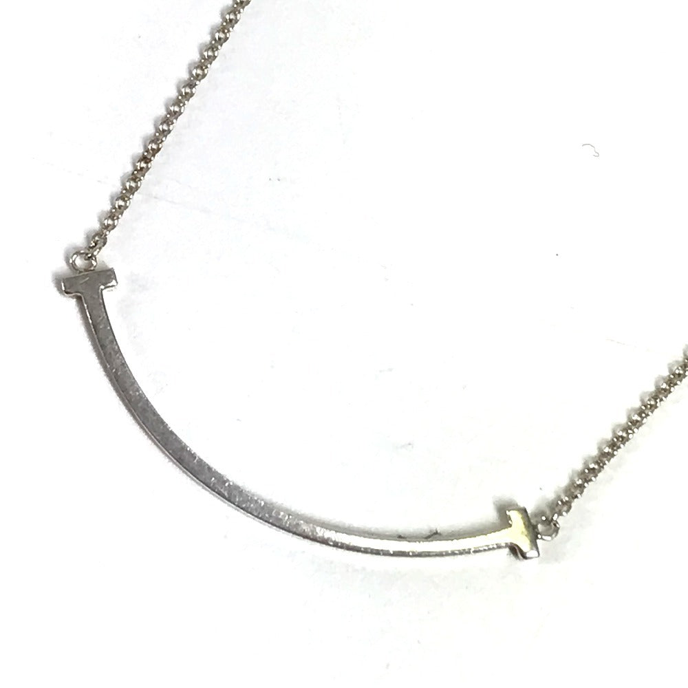 TIFFANY&Co. Tスマイル ティースマイル ジュエリー アクセサリー チェーンネックレス ネックレス AG925 レディース シルバー