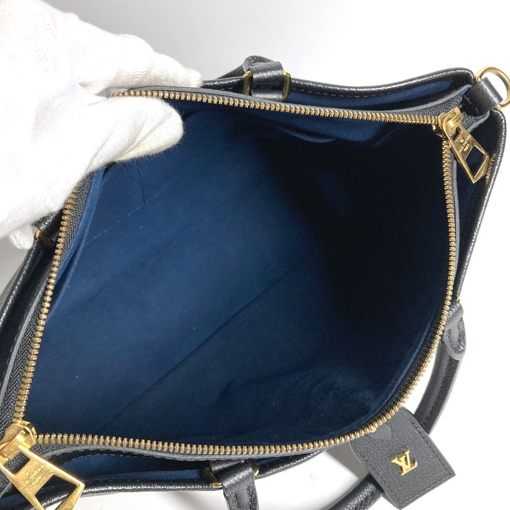 LOUIS VUITTON M46487 MonogramEmpreinte Trianon MM Trianon MM Shoulder Bag Tote Bag 2WAY Bag Shoulder Bag MonogramEmpreinteLeather Noir Black Used