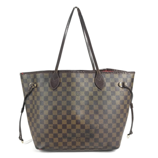 LOUIS VUITTON N51105 ダミエ ネヴァーフルMM ネヴァーフル MM カバン バッグ ショルダーバッグ トートバッグ ダミエキャンバス ユニセックス エベヌ ブラウン