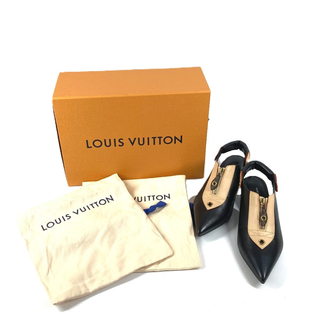 LOUIS VUITTON 1AD301 アリュール 靴 シューズ ハイヒール パンプス レザー レディース ブラック