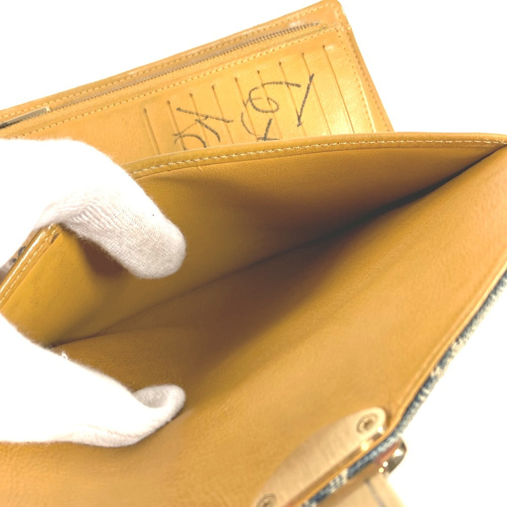LOUIS VUITTON M95511 モノグラムデニム ポルト フォイユ アメリア ロングウォレット 3つ折り 長財布 モノグラムデニムキャンバス ブルー