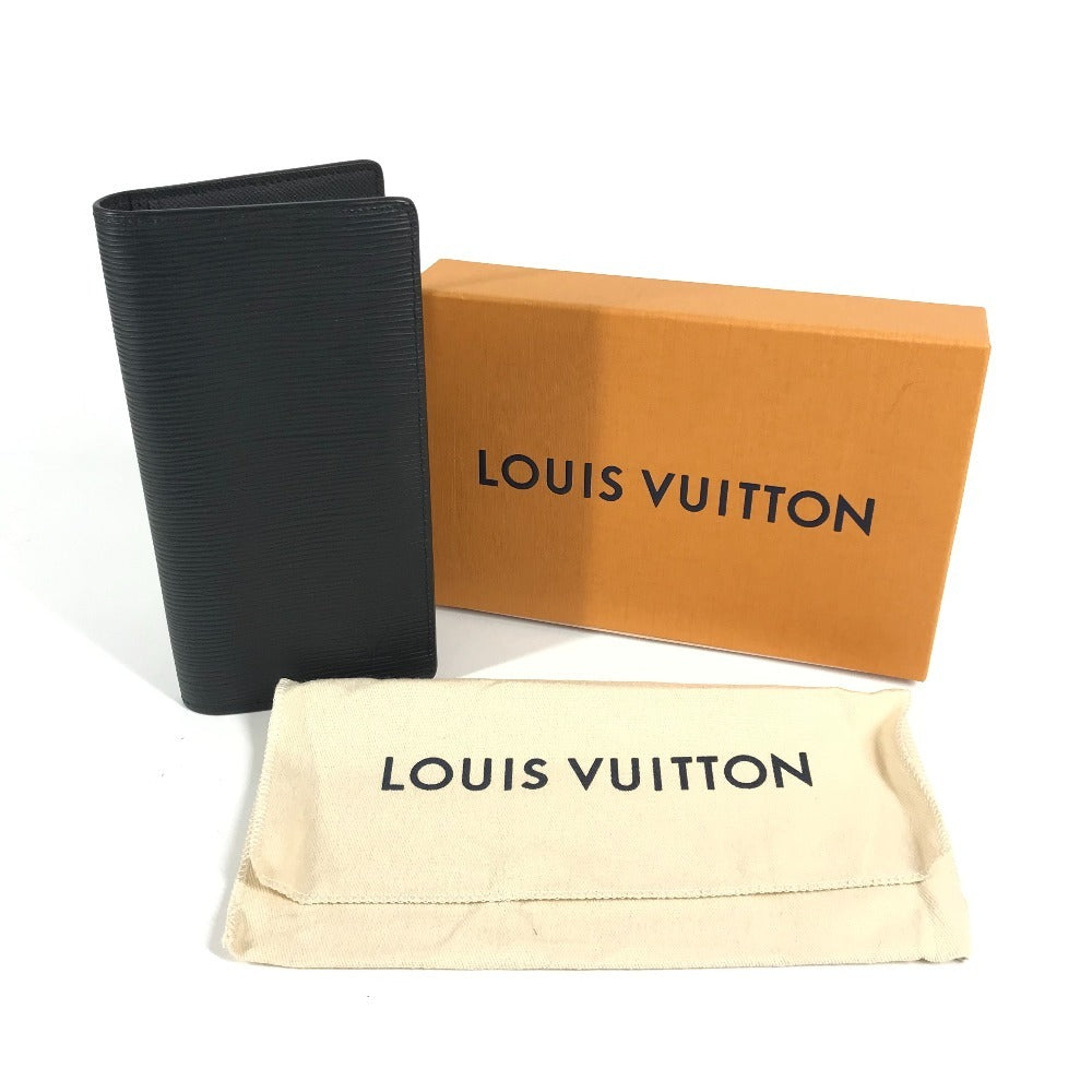 LOUIS VUITTON M60622 エピ ポルトフォイユブラザ 2つ折り ロングウォレット 長財布 エピレザー ユニセックス ノワール ブラック