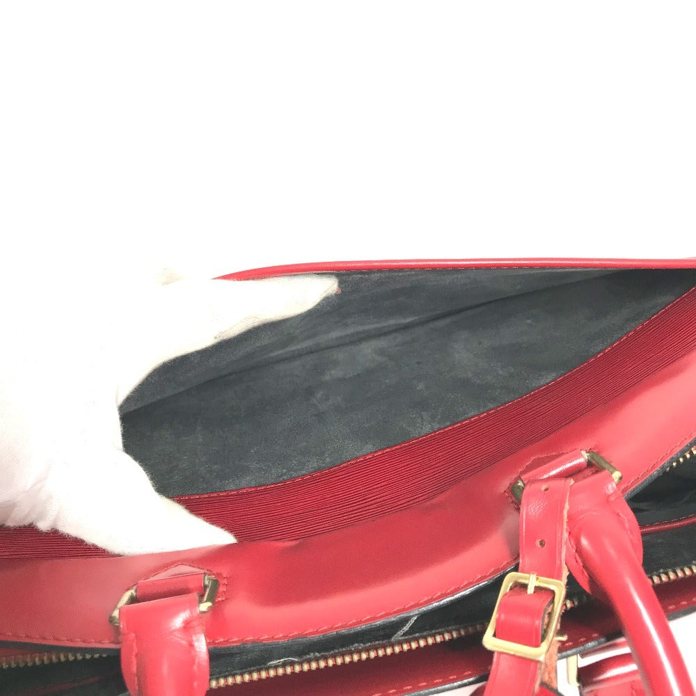 LOUIS VUITTON M48187 Epi Riviera Bag Logo Tote Bag Handbag Epi Leather Unisex Castilian Red Red