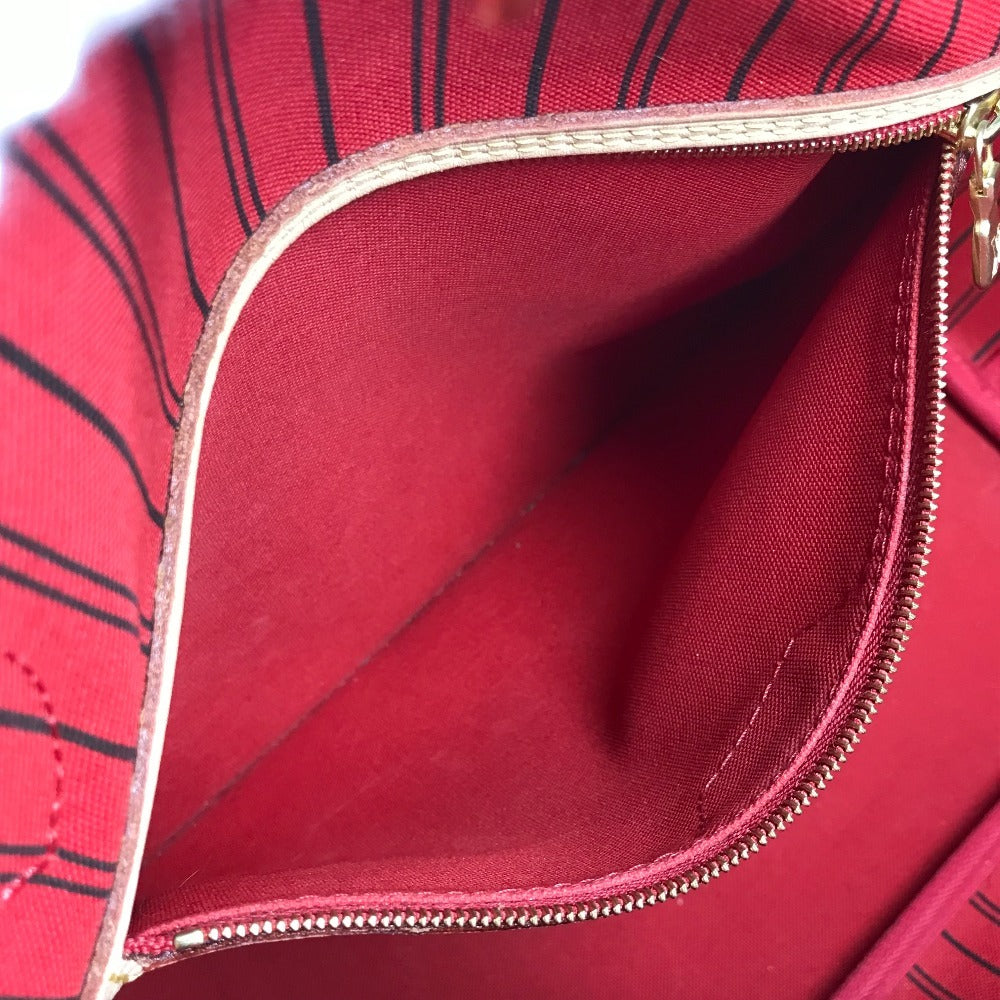 LOUIS VUITTON M41177 Monogram Neverfull MM Neverfull MM Handbag Bag Shoulder Tote Bag with Pouch Shoulder Bag Monogram Canvas Women's Cerise Brown