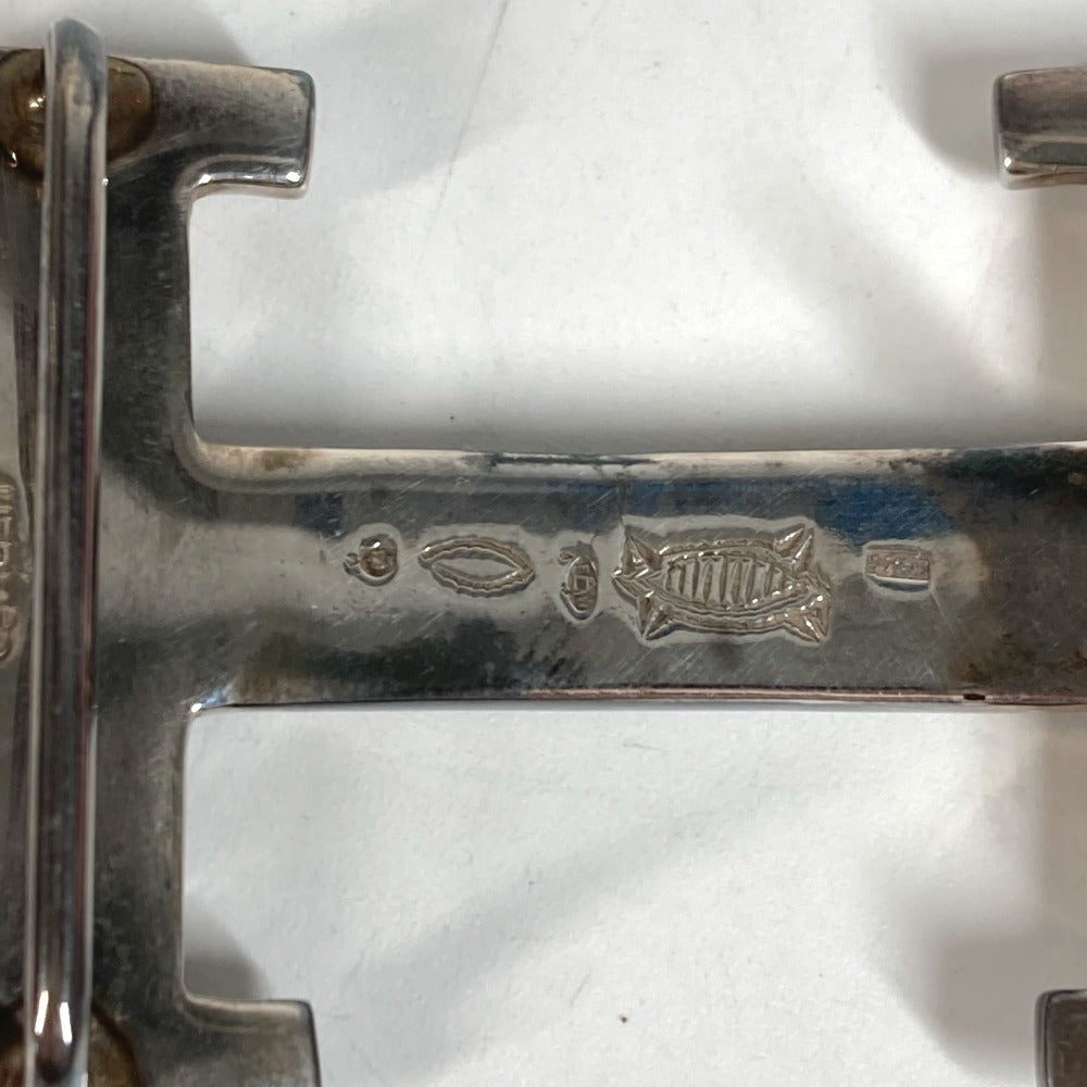 HERMES Touareg H Buckle Belt Buckle Buckle SV925 Unisex Silver