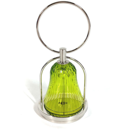 HERMES 101735 Saint-Louis Luciole Apollo Lantern Motif Lamp Interior Table Lamp Objet Crystal Glass Unisex Green