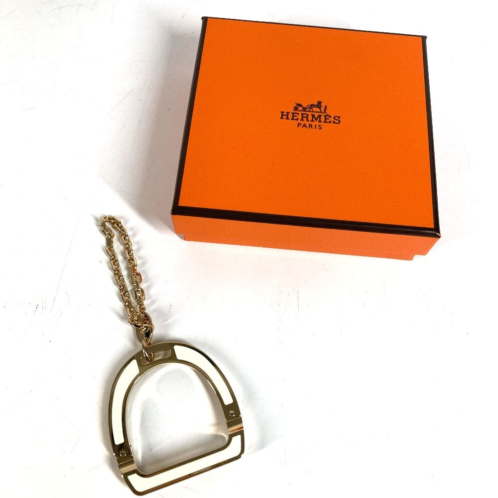 HERMES H241040G Glove Holder Ideal Charm Strap Accessory Glove Holder Metal Unisex Nata Gold