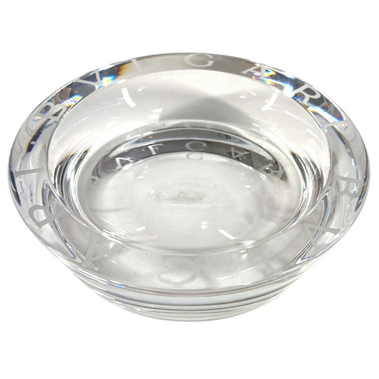 BVLGARI Rosenthal โลโก้ ที่เขี่ยบุหรี่ ของตกแต่ง ที่เขี่ยบุหรี่ แก้ว ใส ใช้ได้ทั้งชายและหญิง