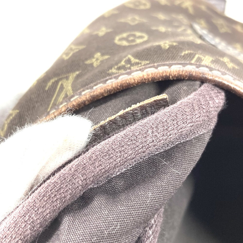 LOUIS VUITTON M95227 モノグラムミニラン ソミュール30 ソミュール 30 カバン 斜め掛け フラップ ショルダーバッグ モノグラムミニランキャンバス レディース ブラウン