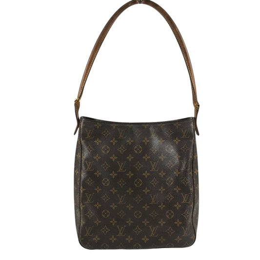 LOUIS VUITTON M51145 モノグラム ルーピングGM ルーピング GM カバン バッグ 肩掛け ハンドバッグ ショルダーバッグ モノグラムキャンバス ユニセックス ブラウン