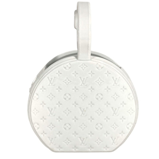 LOUIS VUITTON GI0576 モノグラム ヴェースポーセリン フラワーベース インテリア 花瓶 磁器 ユニセックス ホワイト