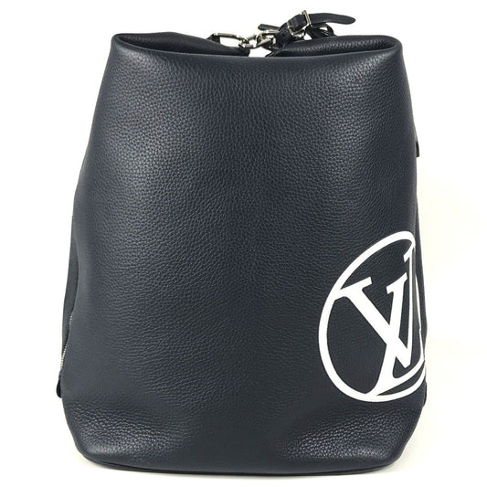 LOUIS VUITTON M53438 โลโก้ LV Circle กระเป๋าถือทรงดัฟเฟิล Eastside 2WAY กระเป๋าสะพายไหล่หนัง Taurillon สำหรับทุกเพศ สีกรมท่า