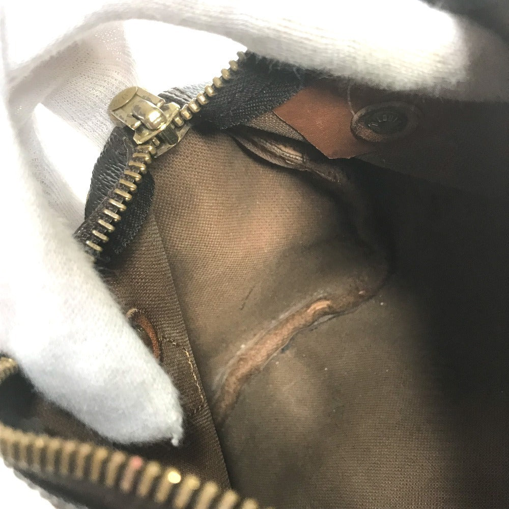 LOUIS VUITTON M41534 Monogram Mini Speedy Bag Mini Duffle Bag Pouch Hand Bag MonogramCanvas Brown Used