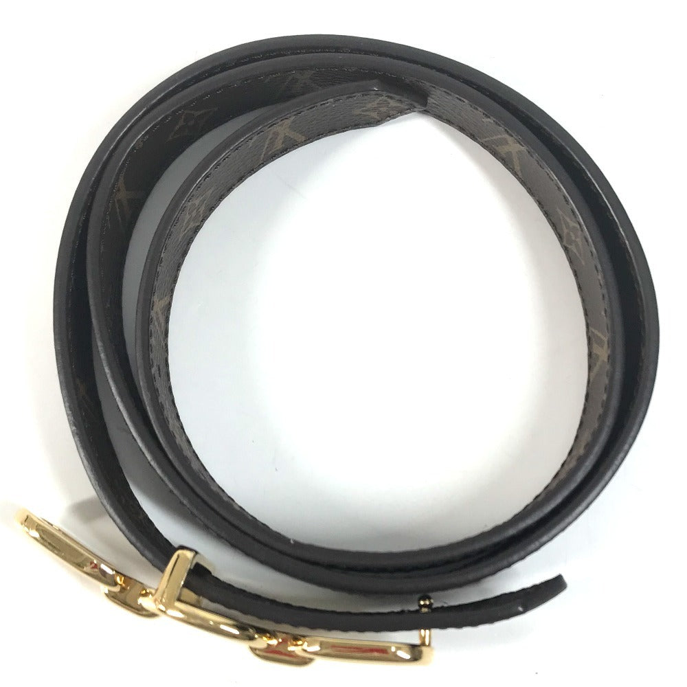 LOUIS VUITTON M0510X Monogram LV Circle Prime 20mm Reversible Belt Thin belt, belt for bottoms, buckle belt MonogramCanvas Brown/Black Used
