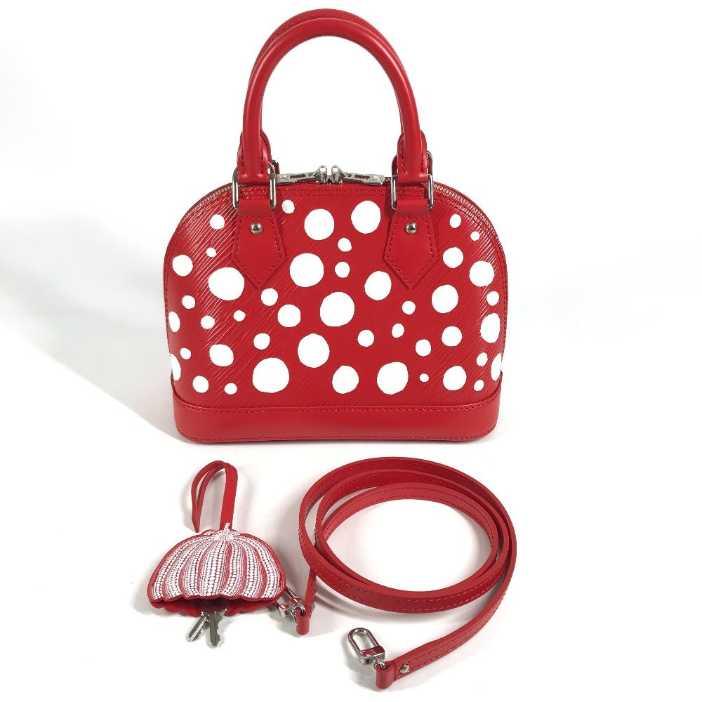LOUIS VUITTON M21698 LV x YK Yayoi Kusama Epi Infinity Dot Polka Dot Alma BB Shoulder bag, 2-way bag, Crossbody bag, Handbag Shoulder Bag Epi Leather Red/White Used