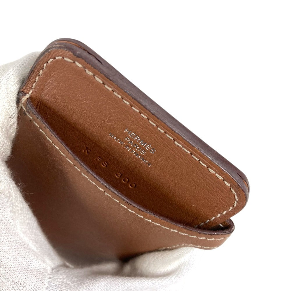 HERMES MagSafe Magsafe Eman Stand Eman Stand Pass Case Card Case Card Case Swift Brown Used