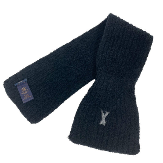 LOUIS VUITTON M90804 LV Mini Comfy Scarf Only Knitted tippet Scarf wool / Nylon Black Used