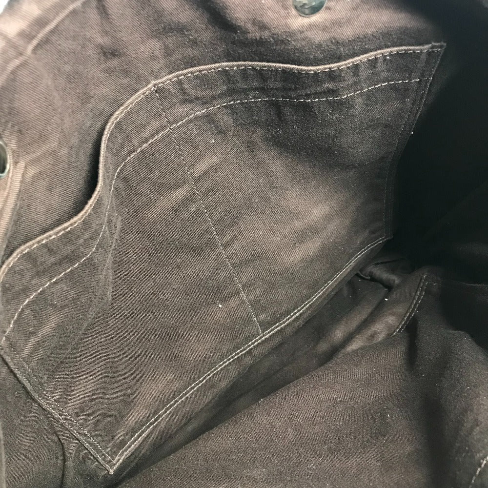 HERMES チェンナイMM チェンナイ MM カバン トートバッグ 肩掛け メッシュ ばけつ型 ショルダーバッグ レザー ユニセックス ブラウン